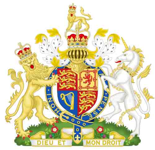Escudo de Armas Reales del Reino Unido