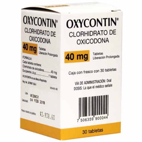 Qué diferencia hay entre oxicodona y Oxycontín