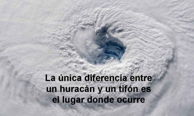 Qué diferencia hay entre tifón y huracán