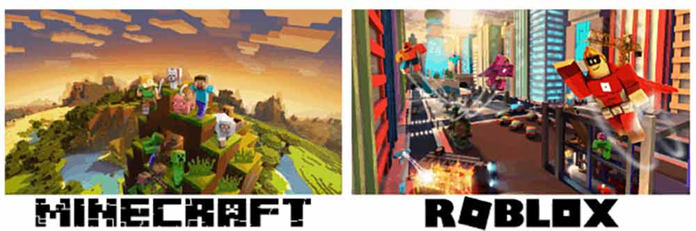 Qué diferencia hay entre Minecraft y Roblox