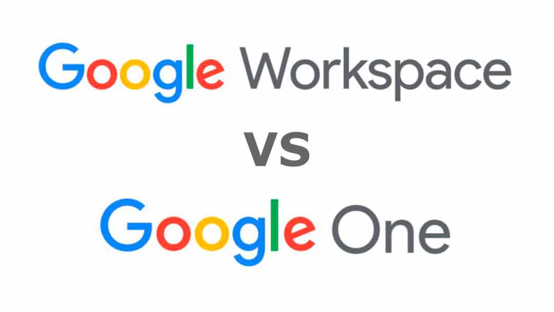 Qué diferencia hay entre Google Workspace y Google One